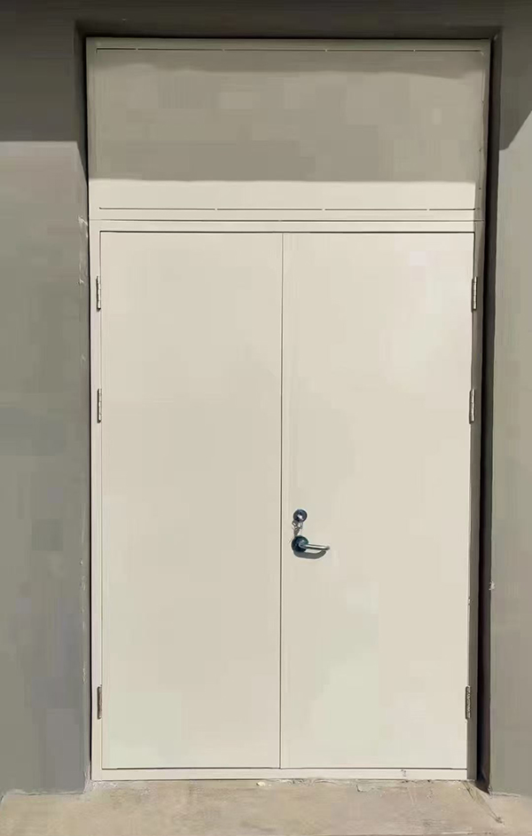 展览馆项目完成大跨度宝鸡防火门安装