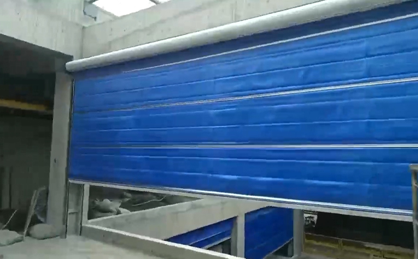 大型物流园区完成宝鸡防火门整体安装工程