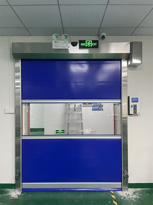 宝鸡快速宝鸡卷帘门在冷链物流仓储区的应用实践